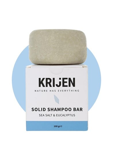 Krijen Deniz Tuzu ve Okaliptus Katı Şampuan 100 Gr