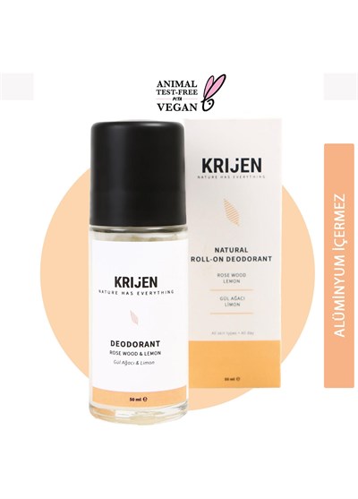 Krijen Gül Ağacı ve Limon Roll-On Deodorant 50 Ml