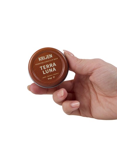 Krijen Terra Luna Bronz Renkli Dudak & Yanak Balmı