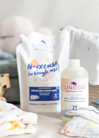 Lindos Çamaşır Sabunu Kokusuz Bebek 600ml