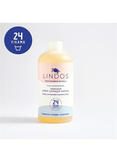 Lindos Çamaşır Sabunu Kokusuz Bebek 600ml