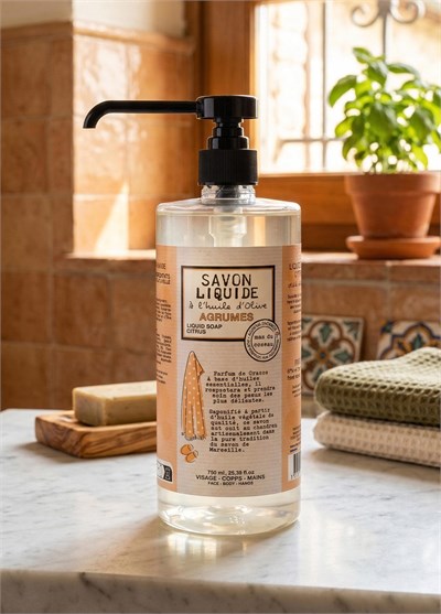 Mas du Roseau Citrus Liquid Soap 750ml Narenciye Sıvı Sabun