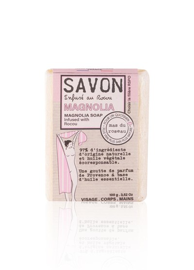 Mas du Roseau Magnolia Scented Herbal Soap | Manolya Sabunu 100g
