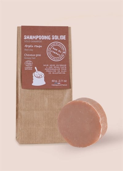 Mas du Roseau Red Clay Solid Shampoo Katı Kırmızı Kil Şampuanı