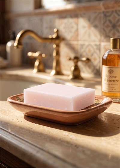 Mas du Roseau Rose Scented Herbal Soap Gül Kokulu Bitkisel Sabun