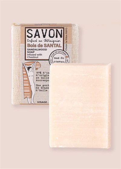 Mas du Roseau Sandalwood Herbal Soap 100g | Sandal Ağacı Sabun