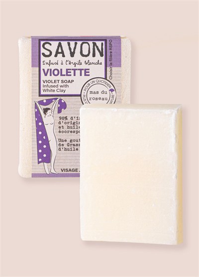 Mas du Roseau Violet Scented Herbal Soap | Menekşe Sabunu 100g