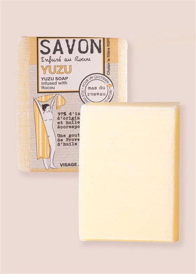 Mas du Roseau Yuzu Citrus Soap 100g Japon Narenciyeli Sabun
