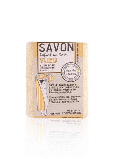 Mas du Roseau Yuzu Citrus Soap 100g Japon Narenciyeli Sabun