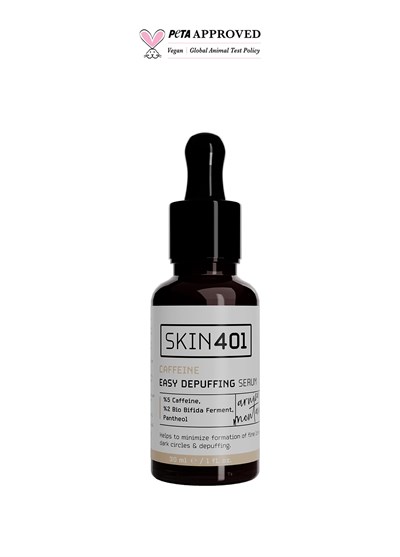 Skin401 %5 Kafein Göz Altı Şişlik ve Torbalanma Önlemeye Yardımcı Serum 30ml
