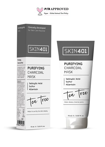 Skin401 Arındırıcı Sülfür & Kömür Maskesi 75ml