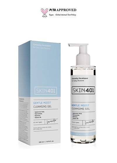Skin401 Nemlendirici Tazelik ve Parlaklık Veren Yüz Temizleme Jeli 200ml