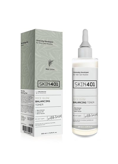 Skin401 Pirinç Özlü Aydınlatıcı Dengeleyici Tonik 200ml