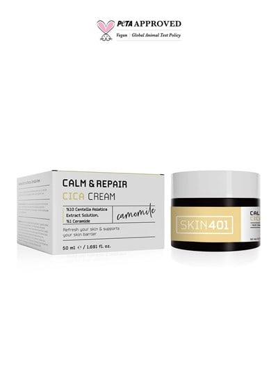 Skin401 Sakinleştirici ve Bariyer Onarıcı Centella Krem 50ml