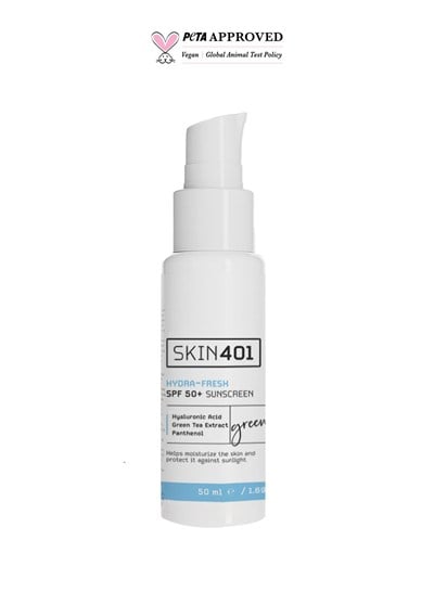 Skin401 SPF 50+ Nemlendirici & Tazeleyici Güneş Kremi 50ml
