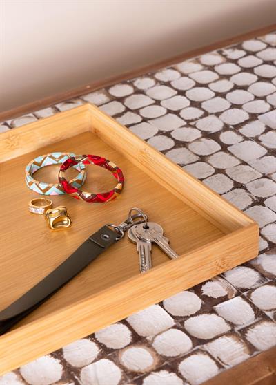 The Mia Natura Bambu Organizer Kutu 30x26x4 cm