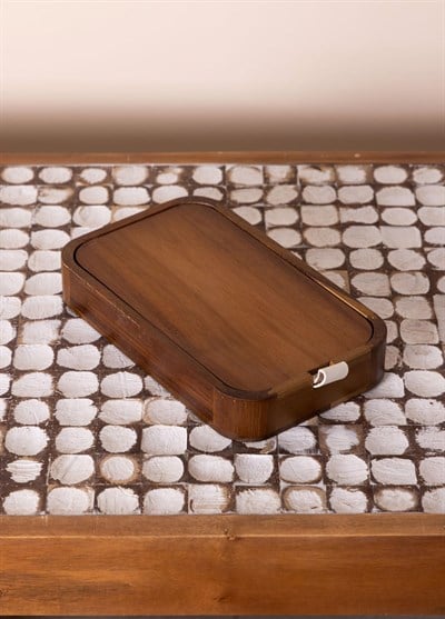 The Mia Natura Akasya Bölmeli Organizer Kutu 25x14x4 cm