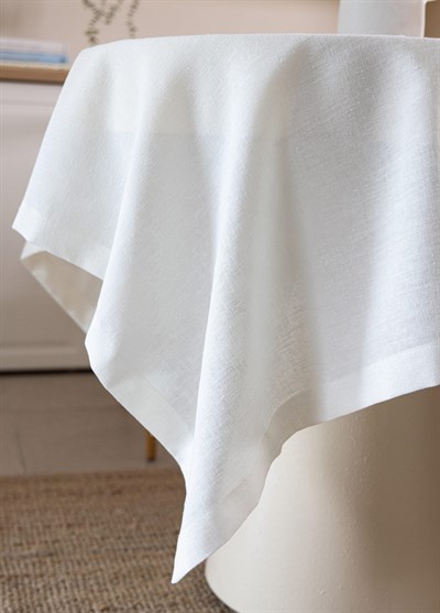 The Mia Dikdörtgen Masa Örtüsü Genova Krem 150x230 cm