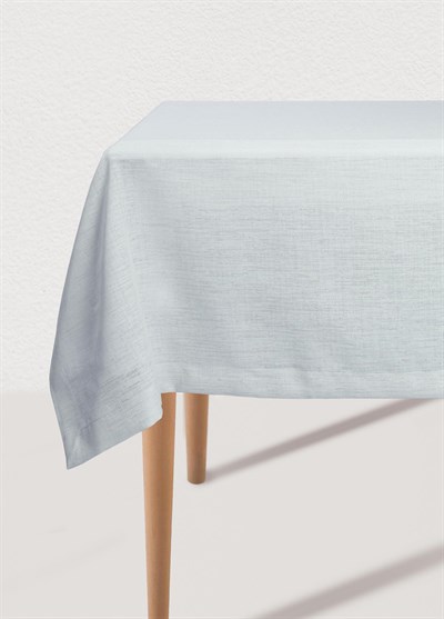The Mia Linen Plus Dikdörtgen Masa Örtüsü Mint 150x230 cm