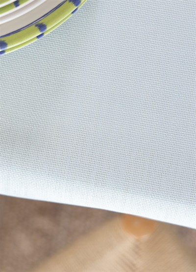 The Mia Linen Plus Dikdörtgen Masa Örtüsü Mint 150x230 cm
