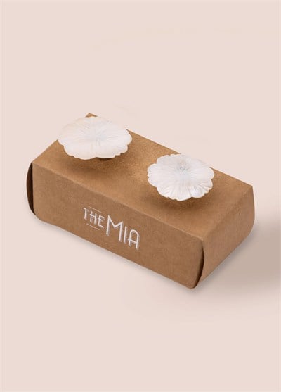 The Mia Sedef Çekmece ve Dolap Kulbu 2li Set KLP22