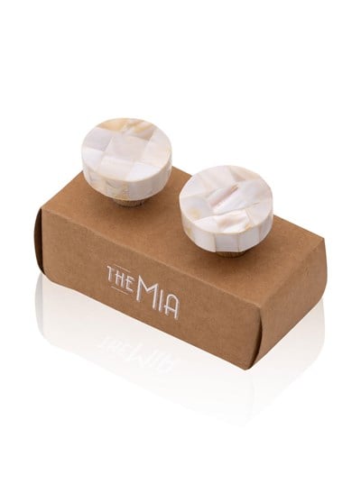 The Mia Sedef Çekmece ve Dolap Kulbu 2li Set KLP25