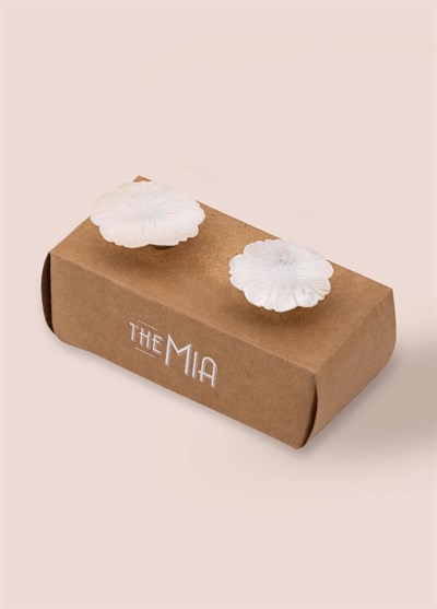 The Mia Sedef Çekmece ve Dolap Kulbu 2li Set KLP22