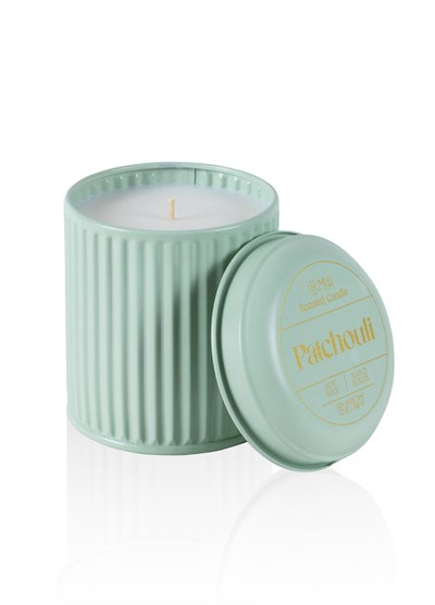 The Mia Calm Patchouli Kokulu Yeşil Kapaklı Mum 830 Gr 12x