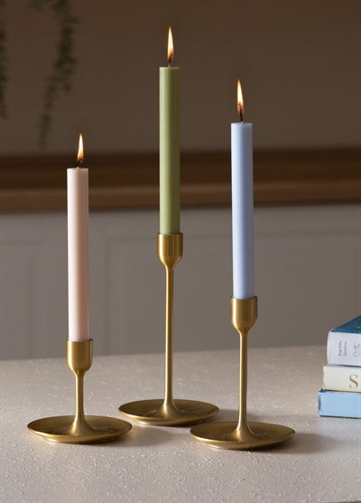 The Mia Şamdan Mumu Bej 20 cm