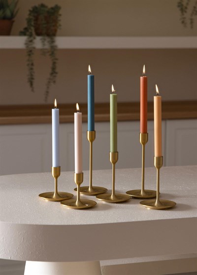 The Mia Şamdan Mumu Bej 20 cm