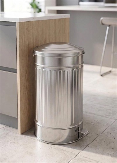 The Mia Çöp Kovası Krom 37 Lt