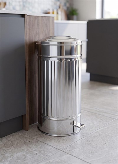 The Mia Çöp Kovası Krom 24 Lt