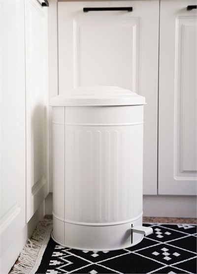The Mia Çöp Kovası Mutfak 37 Lt Beyaz MGL0007
