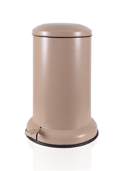 The Mia Metal Pedallı Çöp Kovası Mocha 30 Lt