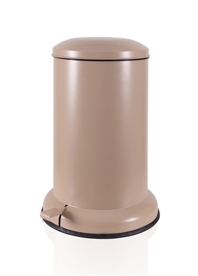 The Mia Metal Pedallı Çöp Kovası Mocha 30 Lt