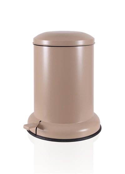 The Mia Metal Pedallı Çöp Kovası Mocha 25 Lt