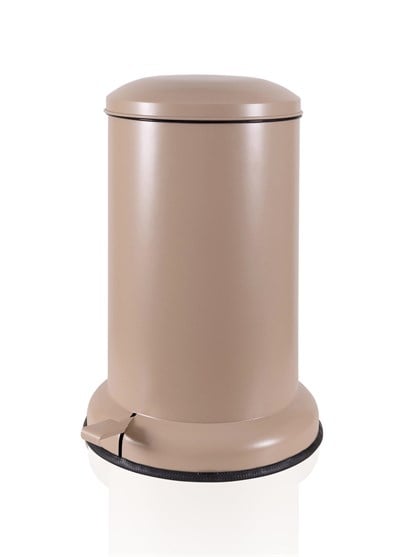 The Mia Metal Pedallı Çöp Kovası Mocha 30 Lt