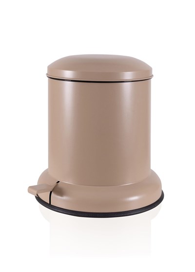 The Mia Metal Pedallı Çöp Kovası Mocha 20 Lt