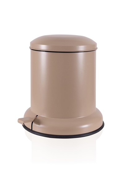 The Mia Metal Pedallı Çöp Kovası Mocha 20 Lt