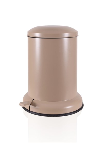 The Mia Metal Pedallı Çöp Kovası Mocha 25 Lt