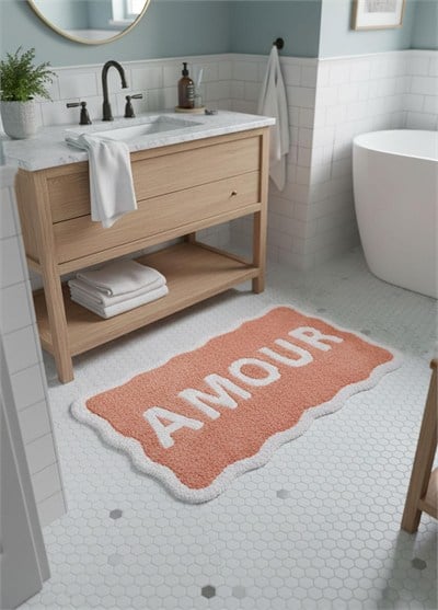 The Mia Amour Banyo Paspası 60x100 cm
