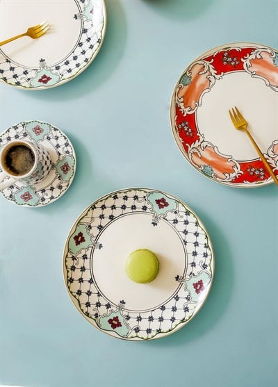 The Mia Amore Pasta Tabağı 6 Kişilik