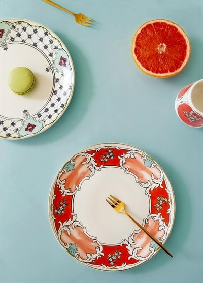 The Mia Amore Pasta Tabağı 6 Kişilik