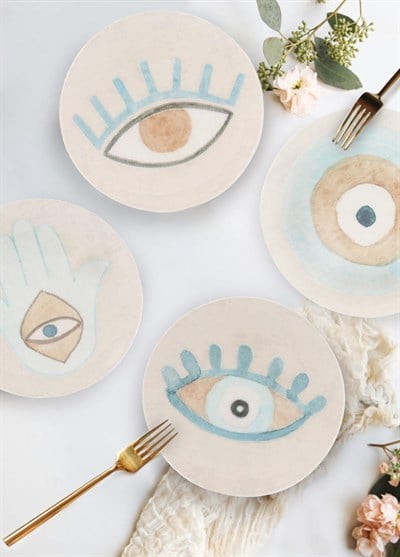 The Mia Amulet Pasta Tabağı 6lı Set - 19 cm