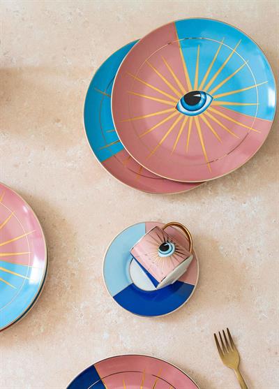 The Mia Eye Pasta Tabağı 6 Kişilik