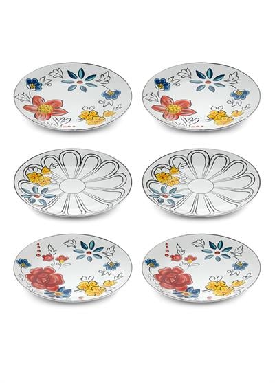 The Mia Fiore Pasta Tabağı 6 Kişilik