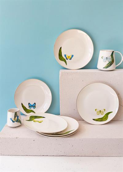 The Mia Folium Pasta Tabağı 6 Kişilik