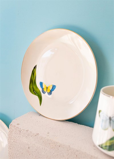 The Mia Folium Pasta Tabağı 6 Kişilik