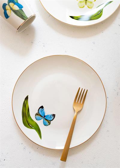 The Mia Folium Pasta Tabağı 6 Kişilik