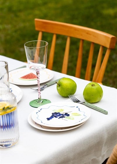 The Mia Furutta Pasta Tabağı 6lı Set 19 cm